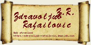 Zdravoljub Rafailović vizit kartica